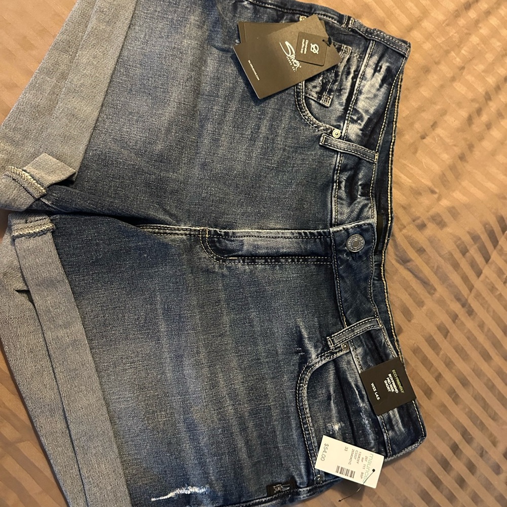 Silver Jeans Women's Blue Jean Shorts